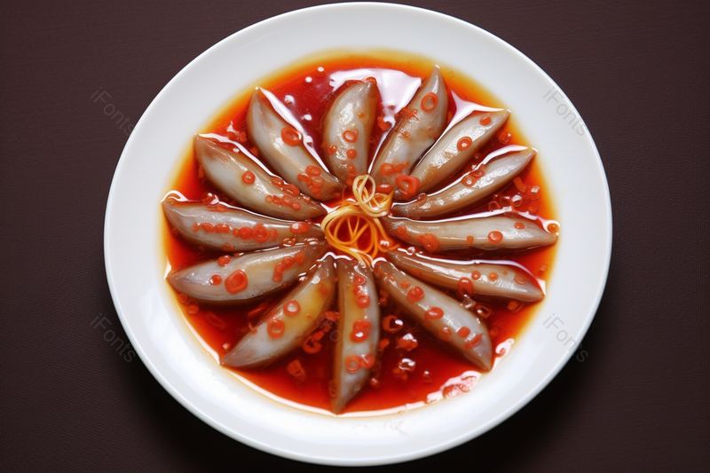 美食肉类红油猪耳食材食物摄影图,高清,摄影图,摄影图片,图片大全,摄影图免费下载